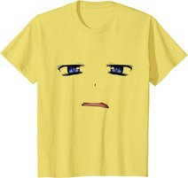 Kawaii Anime Face Shirt - Cute Japanese Costume T-Shirt Gift