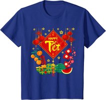 Tet Vietnamese Lunar New Year Calendar 2022 Happy New Year T-Shirt