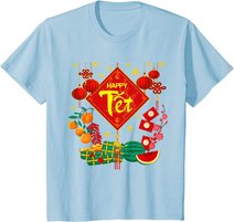Tet Vietnamese Lunar New Year Calendar 2022 Happy New Year T-Shirt