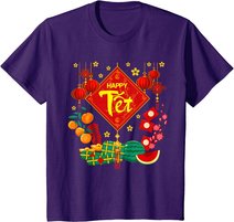 Tet Vietnamese Lunar New Year Calendar 2022 Happy New Year T-Shirt