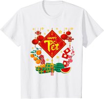 Tet Vietnamese Lunar New Year Calendar 2022 Happy New Year T-Shirt
