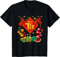 Tet Vietnamese Lunar New Year Calendar 2022 Happy New Year T-Shirt