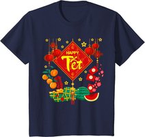 Tet Vietnamese Lunar New Year Calendar 2022 Happy New Year T-Shirt