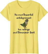 Green Cheek Conure Apparel, Most Antidepressant Parrot Bird T-Shirt