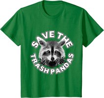 Save The Trash Pandas Raccoon Shirt - Raccoon Animal T-shirt