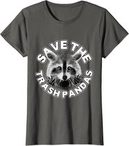 Save The Trash Pandas Raccoon Shirt - Raccoon Animal T-shirt
