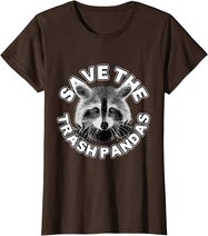 Save The Trash Pandas Raccoon Shirt - Raccoon Animal T-shirt