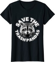Save The Trash Pandas Raccoon Shirt - Raccoon Animal T-shirt