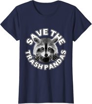 Save The Trash Pandas Raccoon Shirt - Raccoon Animal T-shirt