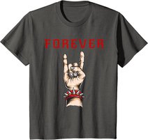 Forever Rock And Roll And Heavy Rock T-Shirt