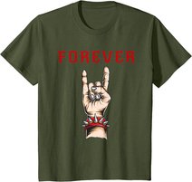 Forever Rock And Roll And Heavy Rock T-Shirt
