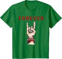 Forever Rock And Roll And Heavy Rock T-Shirt