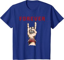 Forever Rock And Roll And Heavy Rock T-Shirt
