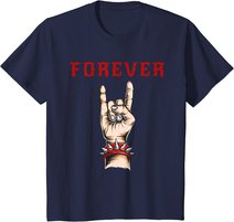 Forever Rock And Roll And Heavy Rock T-Shirt