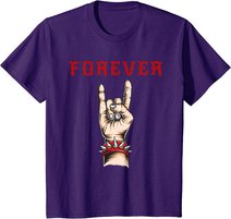 Forever Rock And Roll And Heavy Rock T-Shirt
