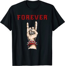 Forever Rock And Roll And Heavy Rock T-Shirt