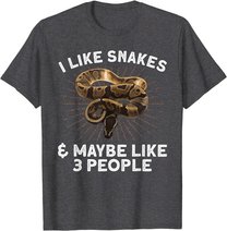 Funny Snake Design For Men Women Toddler Reptile Snake Lover T-Shirt