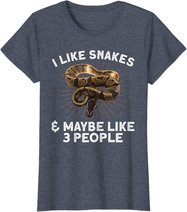 Funny Snake Design For Men Women Toddler Reptile Snake Lover T-Shirt