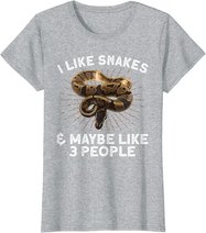 Funny Snake Design For Men Women Toddler Reptile Snake Lover T-Shirt