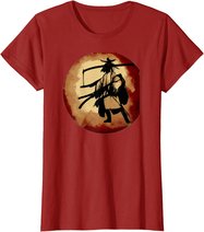 Retro Japanese Asian Inspired Samurai Vintage Gift T-Shirt