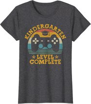 Kindergarten Level Complete Video Gamer Graduation Kids Boys T-Shirt