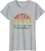July 1972 Vintage 50th Birthday 50 Year Old Gifts For Men T-Shirt