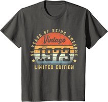 Vintage 1973 50 Year Old Gifts For Men Women 50th Birthday T-Shirt