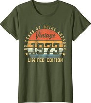 Vintage 1973 50 Year Old Gifts For Men Women 50th Birthday T-Shirt