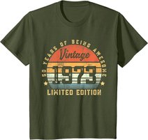 Vintage 1973 50 Year Old Gifts For Men Women 50th Birthday T-Shirt