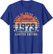 Vintage 1973 50 Year Old Gifts For Men Women 50th Birthday T-Shirt