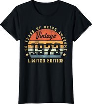 Vintage 1973 50 Year Old Gifts For Men Women 50th Birthday T-Shirt