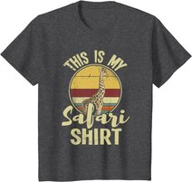 African Safari Family Vacation Zoo Animal Safari Squad T-Shirt