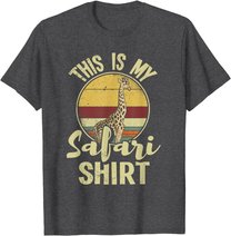 African Safari Family Vacation Zoo Animal Safari Squad T-Shirt