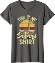 African Safari Family Vacation Zoo Animal Safari Squad T-Shirt