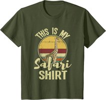 African Safari Family Vacation Zoo Animal Safari Squad T-Shirt