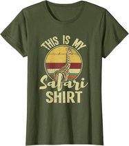 African Safari Family Vacation Zoo Animal Safari Squad T-Shirt