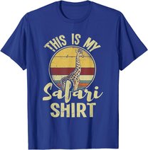 African Safari Family Vacation Zoo Animal Safari Squad T-Shirt
