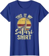African Safari Family Vacation Zoo Animal Safari Squad T-Shirt