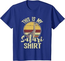 African Safari Family Vacation Zoo Animal Safari Squad T-Shirt