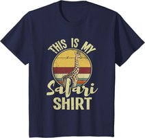 African Safari Family Vacation Zoo Animal Safari Squad T-Shirt