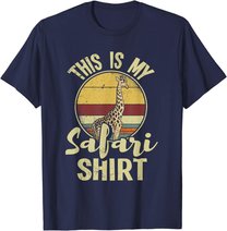 African Safari Family Vacation Zoo Animal Safari Squad T-Shirt