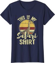 African Safari Family Vacation Zoo Animal Safari Squad T-Shirt