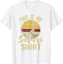 African Safari Family Vacation Zoo Animal Safari Squad T-Shirt