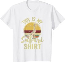 African Safari Family Vacation Zoo Animal Safari Squad T-Shirt