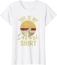 African Safari Family Vacation Zoo Animal Safari Squad T-Shirt