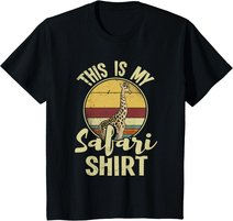African Safari Family Vacation Zoo Animal Safari Squad T-Shirt