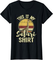 African Safari Family Vacation Zoo Animal Safari Squad T-Shirt
