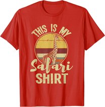 African Safari Family Vacation Zoo Animal Safari Squad T-Shirt