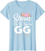 Promoted To Gg Est 2024 Mother's Day Soon To Be Grandma 2024 T-Shirt