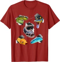 Funny Snake Design For Men Women Kids Toddler Reptile Lover T-Shirt